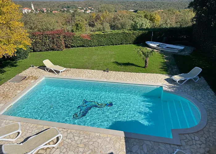 Villa Isa 4 Bedrooms, 4 Bathrooms, Sauna, Jacuzzi, Panoramic View Vrh (Krk)