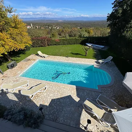 Isa 4 Bedrooms, 4 Bathrooms, Sauna, Jacuzzi, Panoramic View Vrh (Krk)